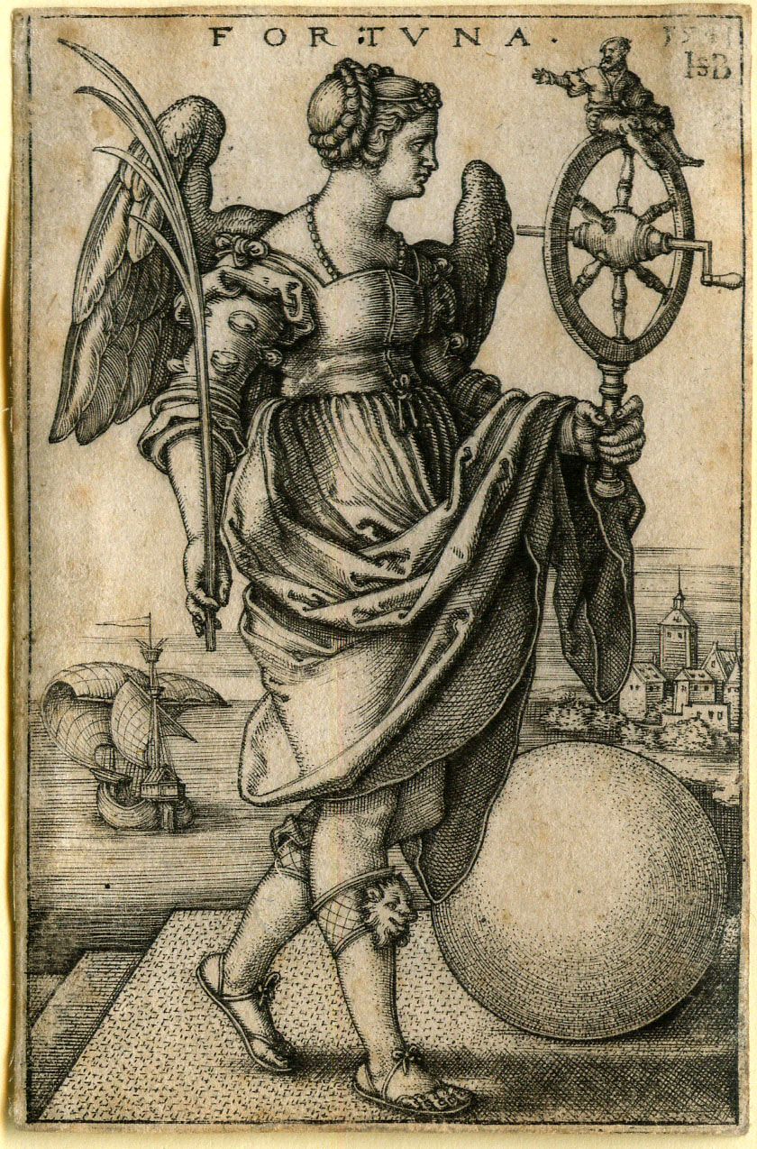 Fortuna, Hans Sebald Beham, 1541.