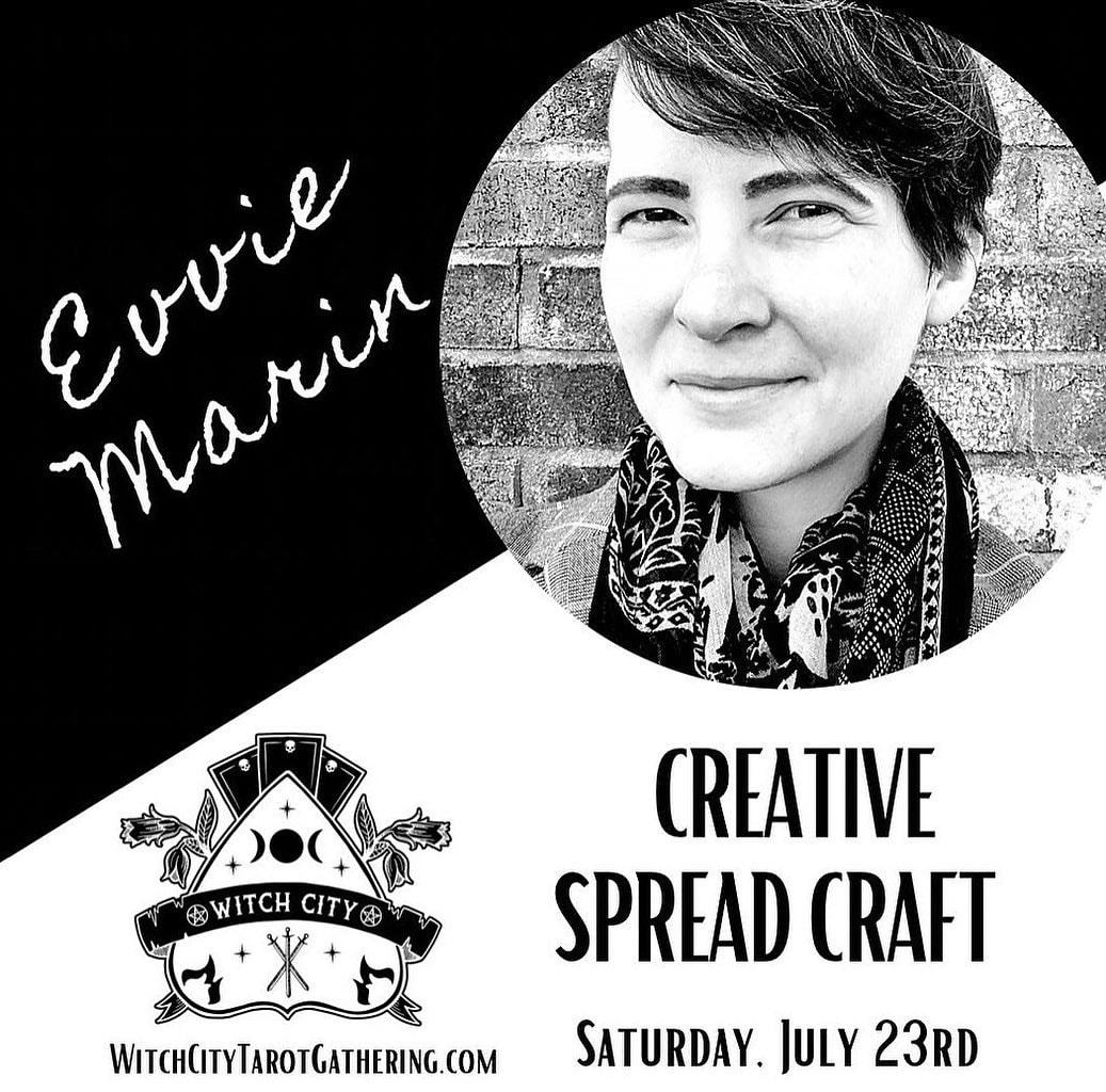 Evvie Marin Witch City Tarot Gathering Presenter Graphic
